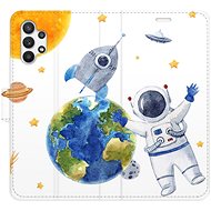 iSaprio flip pouzdro Space 06 pro Samsung Galaxy A32 - Phone Cover