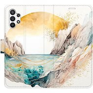 iSaprio flip pouzdro Winter in the Mountains pro Samsung Galaxy A32 - Phone Cover