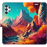 iSaprio flip case Colorful Mountains for Samsung Galaxy A32 - Phone Cover