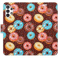 iSaprio flip pouzdro Donuts Pattern pro Samsung Galaxy A32 5G - Phone Cover