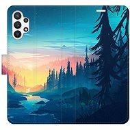 iSaprio flip pouzdro Magical Landscape pro Samsung Galaxy A32 5G - Phone Cover