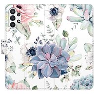 iSaprio flip case Succulents for Samsung Galaxy A32 5G - Phone Cover