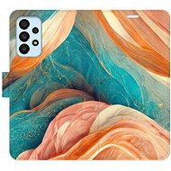 iSaprio flip pouzdro Blue and Orange pro Samsung Galaxy A33 5G - Phone Cover
