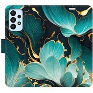 iSaprio flip case Blue Flowers 02 for Samsung Galaxy A33 5G - Phone Cover