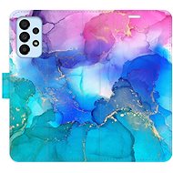 iSaprio flip pouzdro BluePink Paint pro Samsung Galaxy A33 5G - Phone Cover