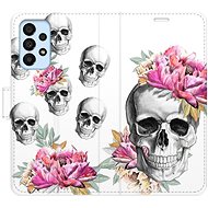 iSaprio flip pouzdro Crazy Skull pro Samsung Galaxy A33 5G - Phone Cover