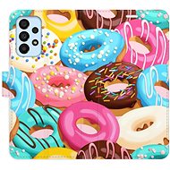 iSaprio flip pouzdro Donuts Pattern 02 pro Samsung Galaxy A33 5G - Phone Cover