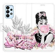 iSaprio flip case Girl with bubble for Samsung Galaxy A33 5G - Phone Cover