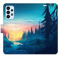 iSaprio flip case Magical Landscape for Samsung Galaxy A33 5G - Phone Cover
