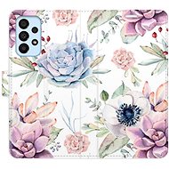 iSaprio flip pouzdro Succulents Pattern pro Samsung Galaxy A33 5G - Phone Cover