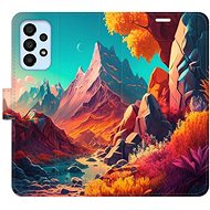 iSaprio flip case Colorful Mountains for Samsung Galaxy A33 5G - Phone Cover