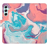 iSaprio flip pouzdro Abstract Paint 06 pro Samsung Galaxy A34 5G - Phone Cover