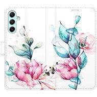 iSaprio flip pouzdro Beautiful Flower pro Samsung Galaxy A34 5G - Phone Cover