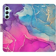 iSaprio flip pouzdro Colour Marble 02 pro Samsung Galaxy A34 5G - Phone Cover