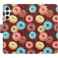 iSaprio flip pouzdro Donuts Pattern pro Samsung Galaxy A34 5G - Phone Cover