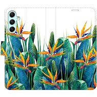 iSaprio flip pouzdro Exotic Flowers 02 pro Samsung Galaxy A34 5G - Phone Cover