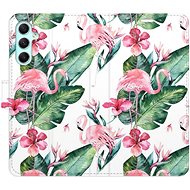 iSaprio flip pouzdro Flamingos Pattern pro Samsung Galaxy A34 5G - Phone Cover