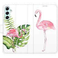 iSaprio flip pouzdro Flamingos pro Samsung Galaxy A34 5G - Phone Cover