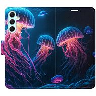iSaprio flip pouzdro Jellyfish pro Samsung Galaxy A34 5G - Phone Cover
