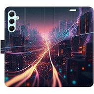 iSaprio flip pouzdro Modern City pro Samsung Galaxy A34 5G - Phone Cover