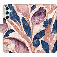 iSaprio flip pouzdro Old Leaves 02 pro Samsung Galaxy A34 5G - Phone Cover