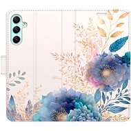 iSaprio flip pouzdro Ornamental Flowers 03 pro Samsung Galaxy A34 5G - Phone Cover