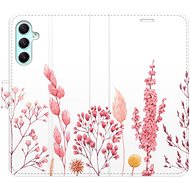 iSaprio flip pouzdro Pink Flowers 03 pro Samsung Galaxy A34 5G - Phone Cover
