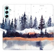 iSaprio flip pouzdro Winter 02 pro Samsung Galaxy A34 5G - Phone Cover