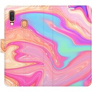 iSaprio flip pouzdro Abstract Paint 07 pro Samsung Galaxy A40 - Phone Cover