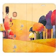 iSaprio flip case Autumn Forest for Samsung Galaxy A40 - Phone Cover