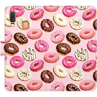 iSaprio flip pouzdro Donuts Pattern 03 pro Samsung Galaxy A40 - Phone Cover