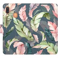 iSaprio flip pouzdro Flower Pattern 09 pro Samsung Galaxy A40 - Phone Cover
