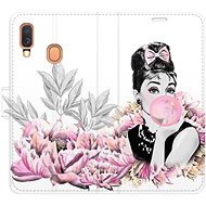 iSaprio flip case Girl with bubble for Samsung Galaxy A40 - Phone Cover