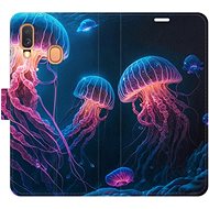 iSaprio flip case Jellyfish for Samsung Galaxy A40 - Phone Cover