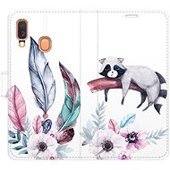 iSaprio flip pouzdro Lazy day 02 pro Samsung Galaxy A40 - Phone Cover