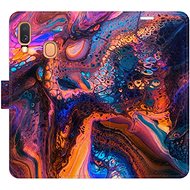 iSaprio flip pouzdro Magical Paint pro Samsung Galaxy A40 - Phone Cover