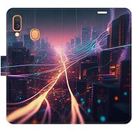 iSaprio flip pouzdro Modern City pro Samsung Galaxy A40 - Phone Cover