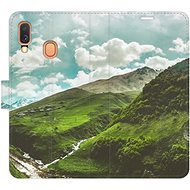 iSaprio flip pouzdro Mountain Valley pro Samsung Galaxy A40 - Phone Cover