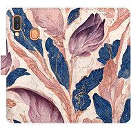 iSaprio flip case Old Leaves 02 for Samsung Galaxy A40 - Phone Cover