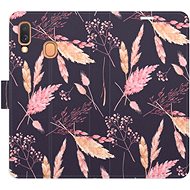 iSaprio flip pouzdro Ornamental Flowers 02 pro Samsung Galaxy A40 - Phone Cover