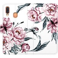 iSaprio flip case Pink Flowers for Samsung Galaxy A40 - Phone Cover