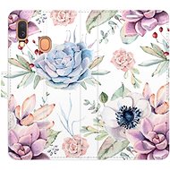 iSaprio flip case Succulents Pattern for Samsung Galaxy A40 - Phone Cover