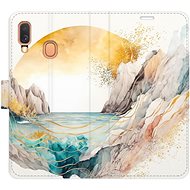 iSaprio flip pouzdro Winter in the Mountains pro Samsung Galaxy A40 - Phone Cover