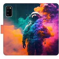 iSaprio flip case Astronaut in Colours 02 for Samsung Galaxy A41 - Phone Cover