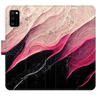 iSaprio flip pouzdro BlackPink Marble pro Samsung Galaxy A41 - Phone Cover