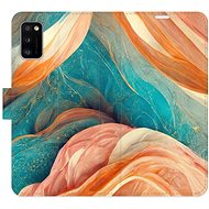 iSaprio flip pouzdro Blue and Orange pro Samsung Galaxy A41 - Phone Cover