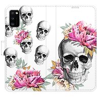 iSaprio flip pouzdro Crazy Skull pro Samsung Galaxy A41 - Phone Cover