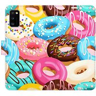 iSaprio flip pouzdro Donuts Pattern 02 pro Samsung Galaxy A41 - Phone Cover