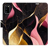 iSaprio flip pouzdro Gold Pink Marble 02 pro Samsung Galaxy A41 - Phone Cover