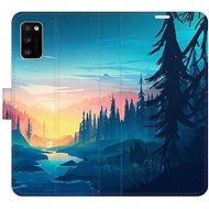 iSaprio flip case Magical Landscape for Samsung Galaxy A41 - Phone Cover